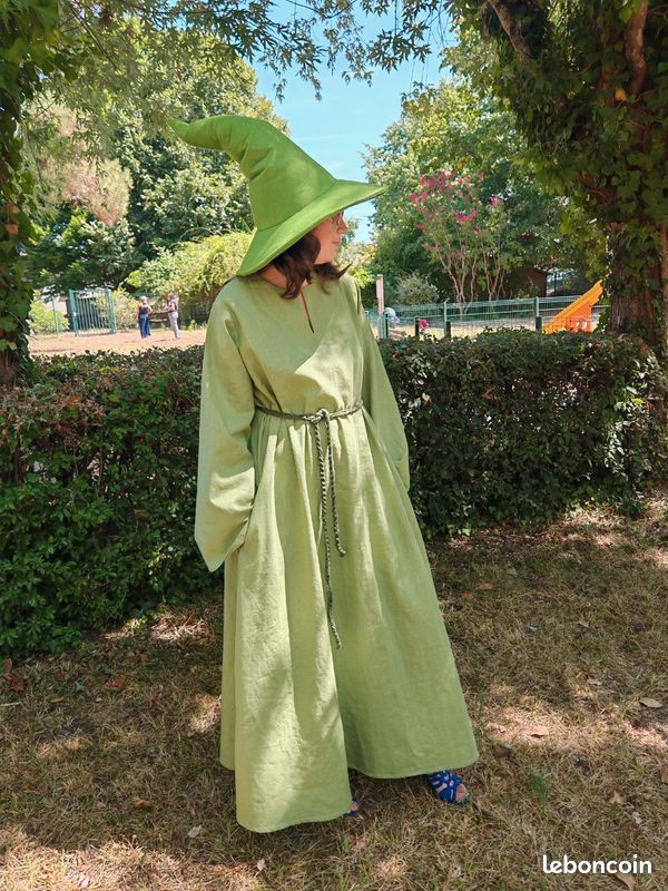 Robe médiévale pour Robe en Costume de sorcière
