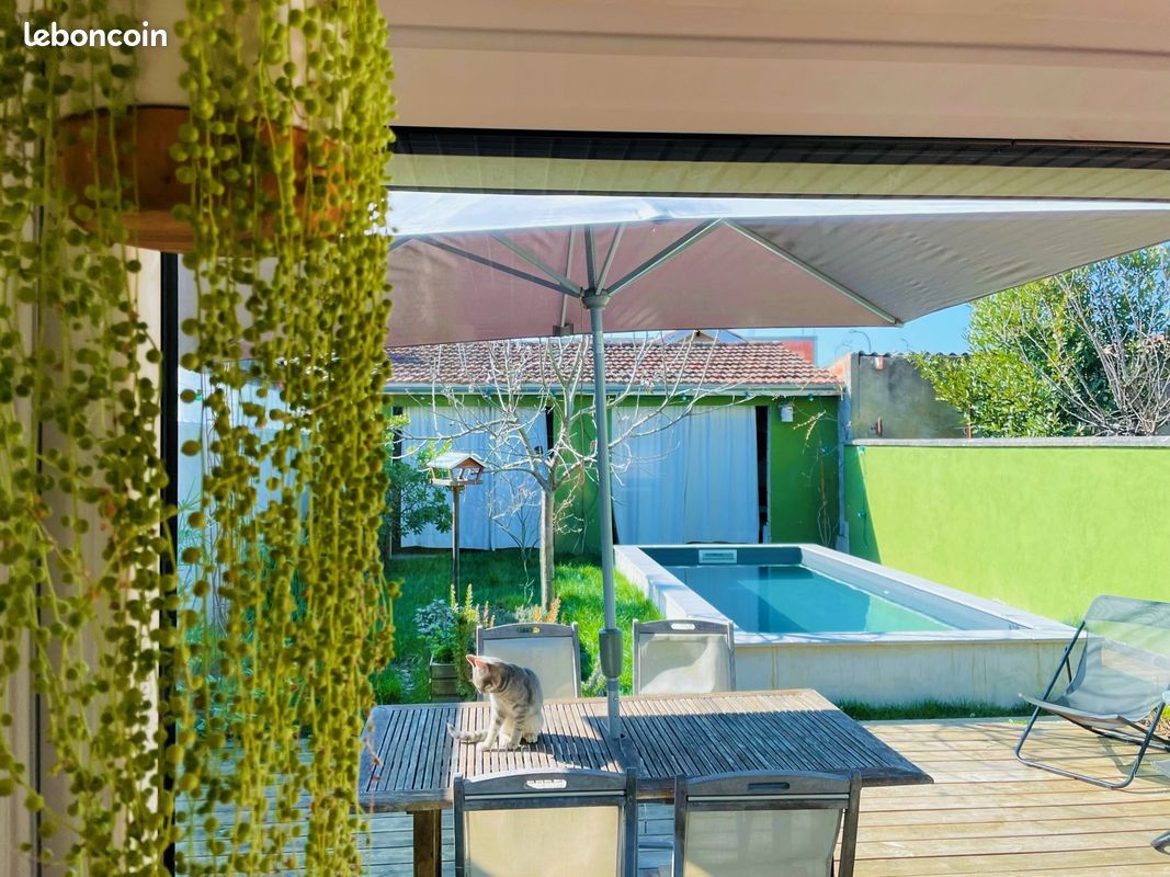 Maison cosy proche Bordeaux, piscine 9 au 23 août 2025 (image 1)