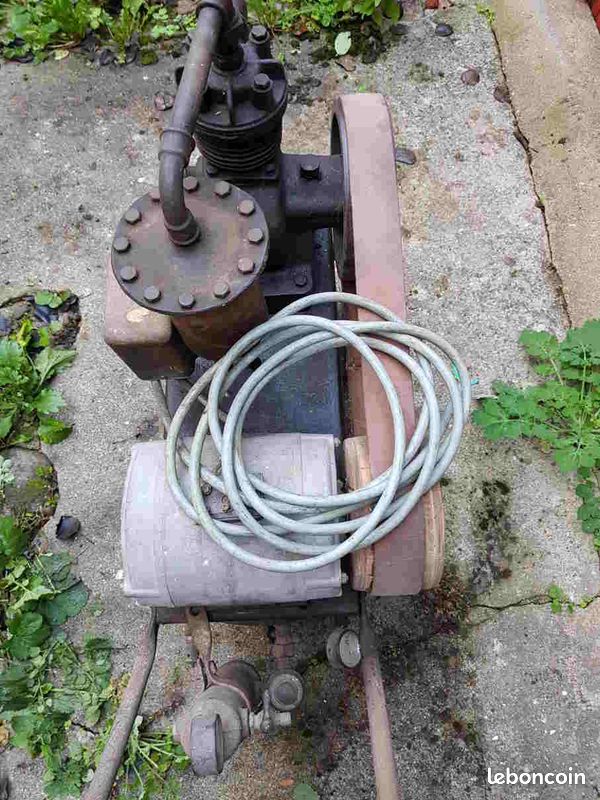 Compresseur ancien fonctionnel (image 2)