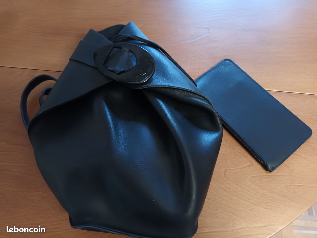 Sac a dos cuir (image 1)