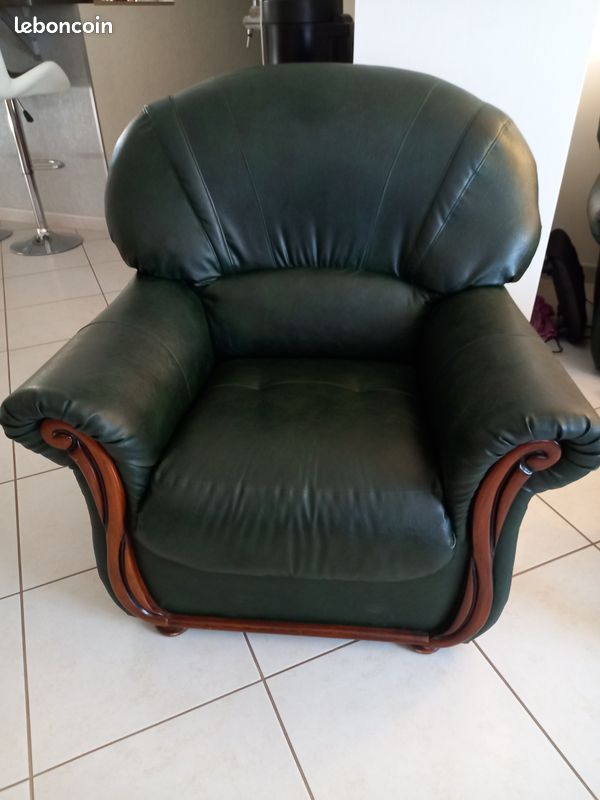 Fauteuils individuels en cuir (image 2)