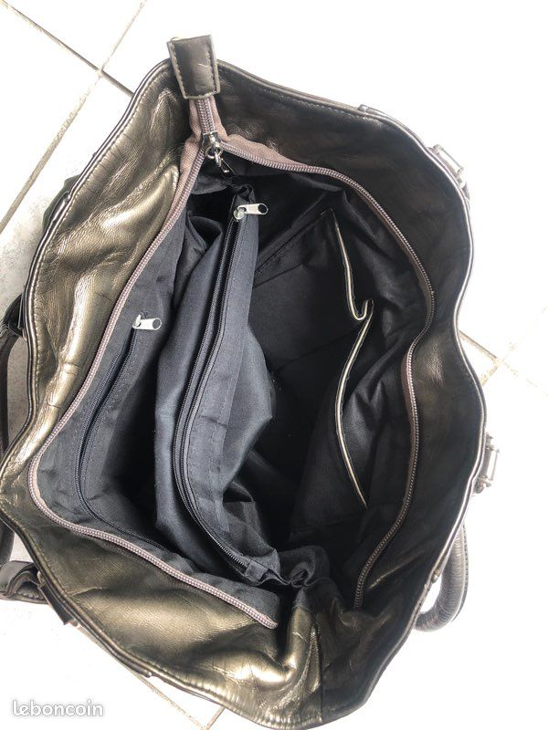 Sac porté épaule bronze (image 3)