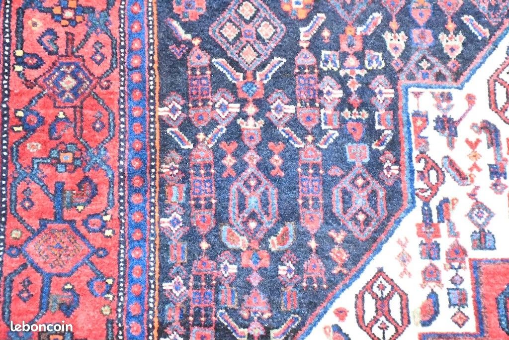 Tapis Senneh persan 158x121 cm (image 5)