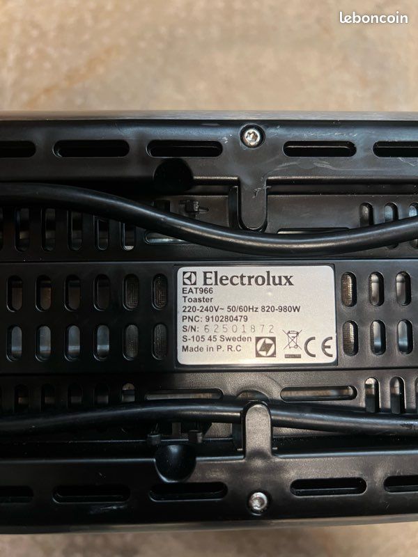 Electrolux EAT 3100 NOIR TOAST | 70 avis sur [3.9/5