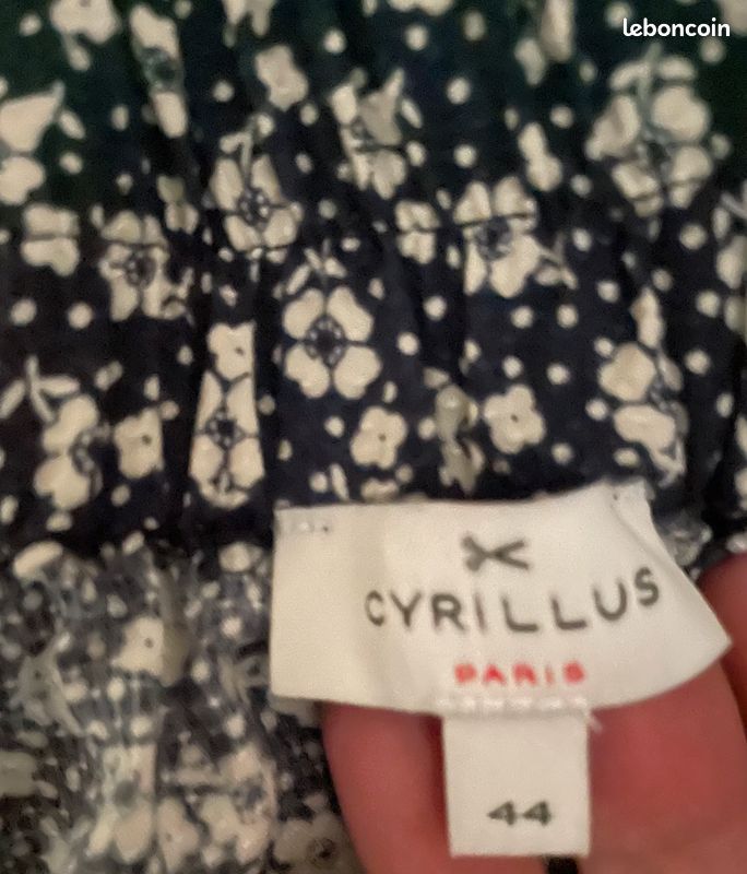 Jupe Midi Fleurie Marina Moscone - Taille 8 - Neuve Avec étiquette - Valeur Neuf 999$ - Made In USA