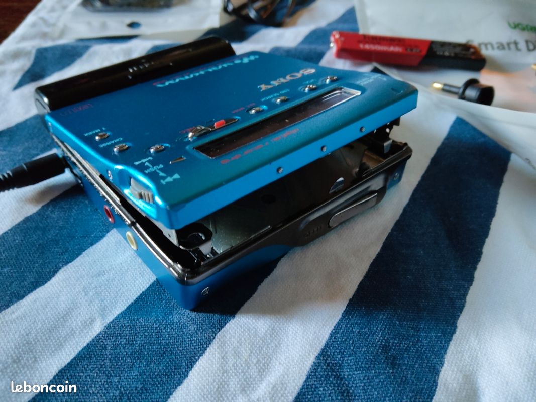 Set Minidisc avec lecteur/enregistreur Sony Walkman MZ-R909 (Gebraucht