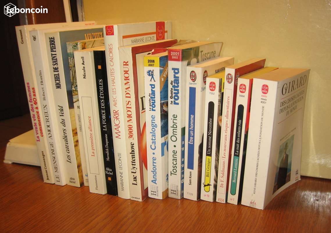 Beaucoup de livres voyage roman vie pratique socie (image 1)