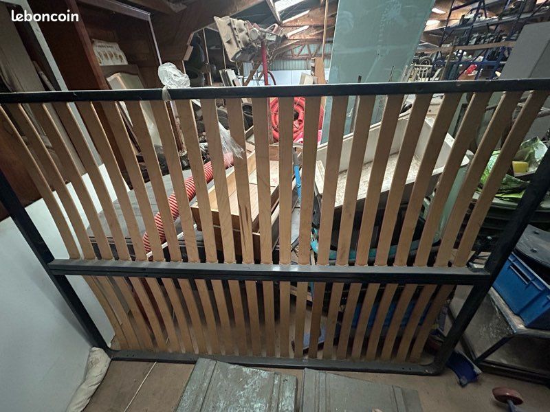 Sommier matelas lit deux personnes (image 3)