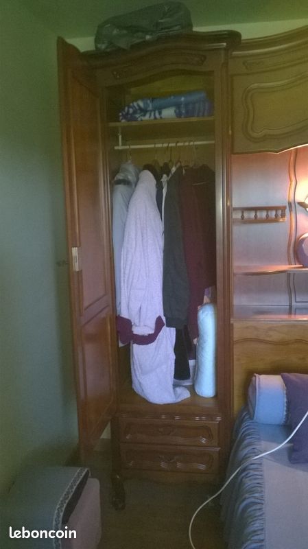 Meuble-penderie tête de lit (image 3)