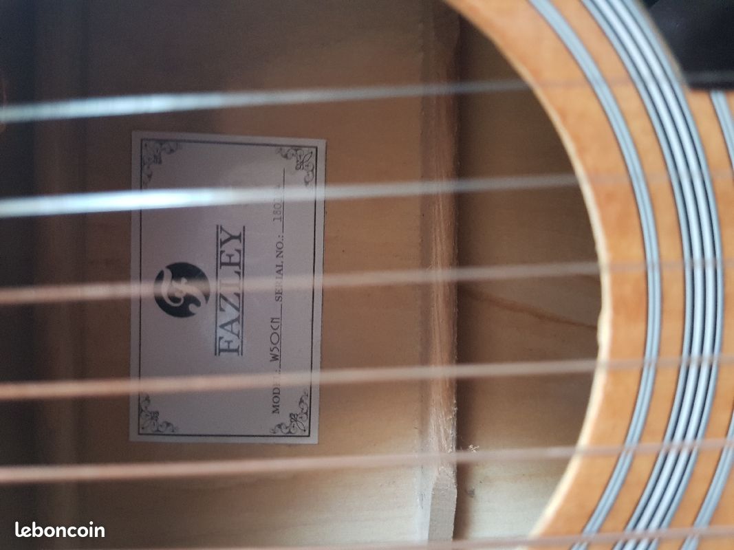 Guitare folk fazley (image 2)