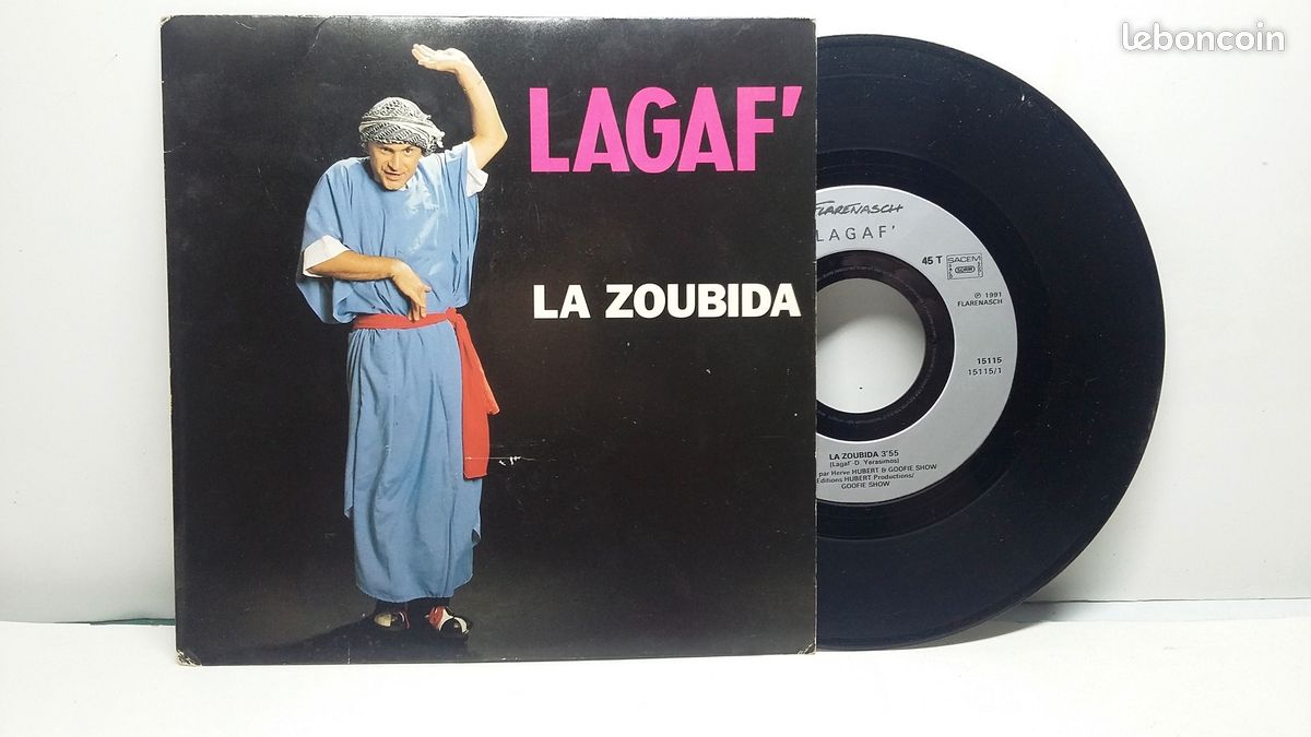 VEND Lot de 2 45T de LAGAF' (image 1)