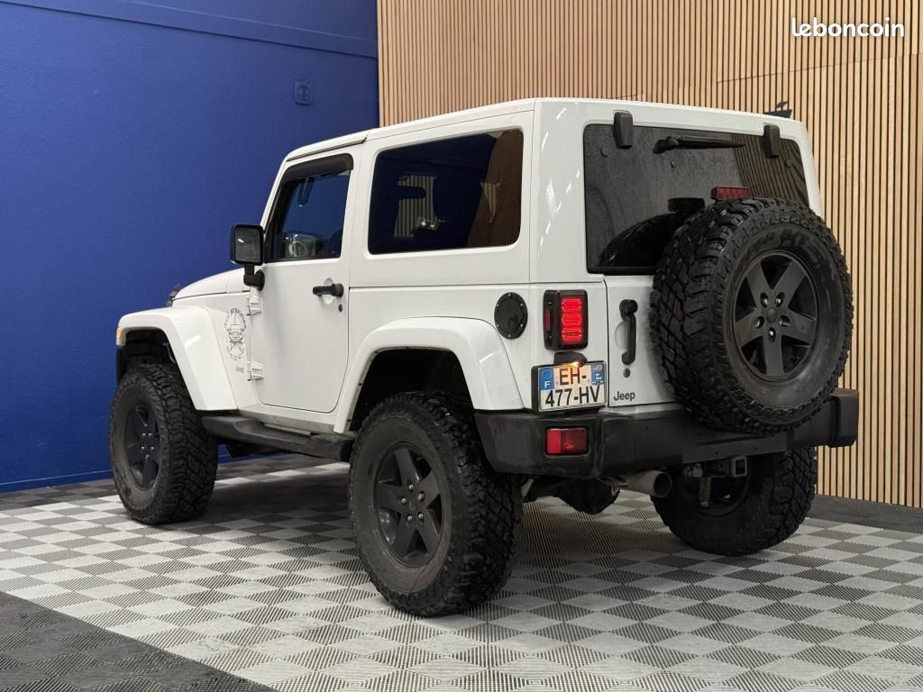 JEEP WRANGLER 2.8 CRD 200 CH BVA Arctic - DECOUVRABLE HARDTOP - IMMAT FRANCE (image 4)