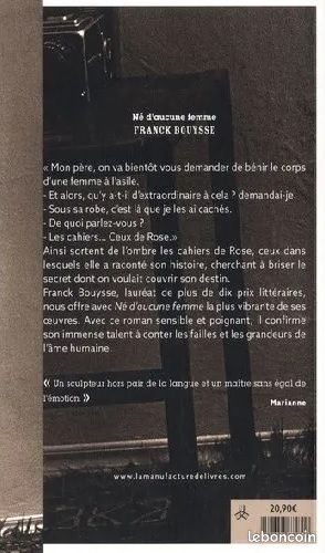 Né D'aucune Femme – Franck Bouysse (image 2)