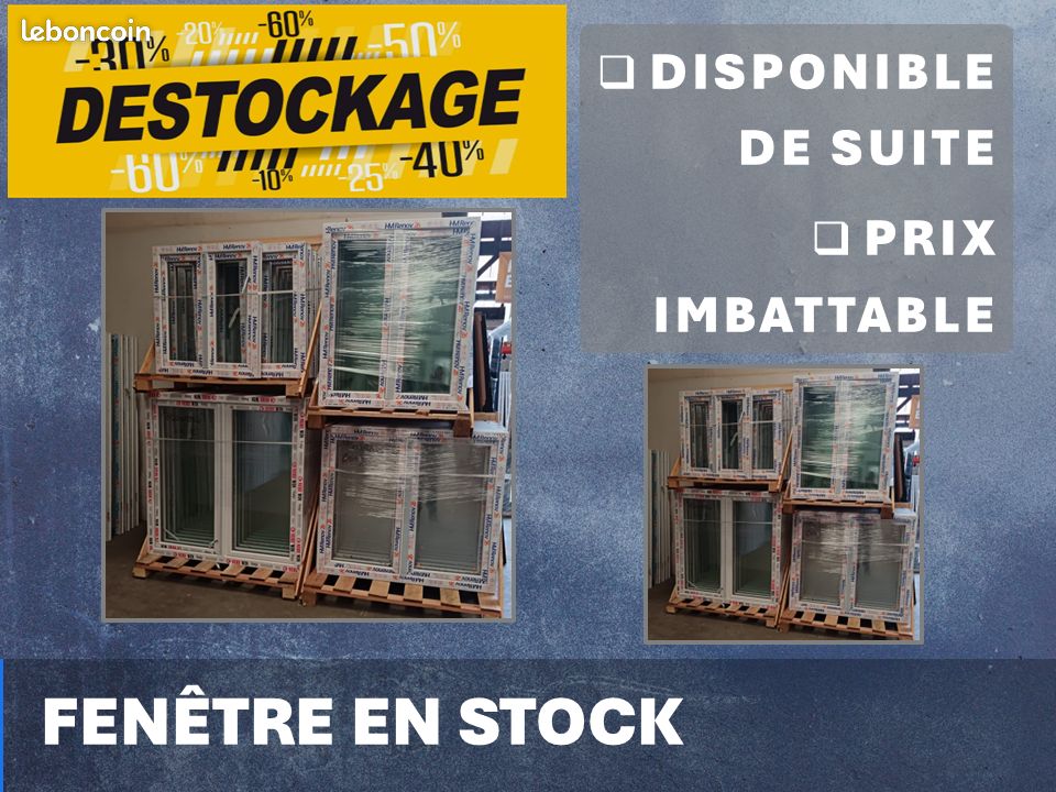 Fenêtre PVC isolation performante en stock (image 3)