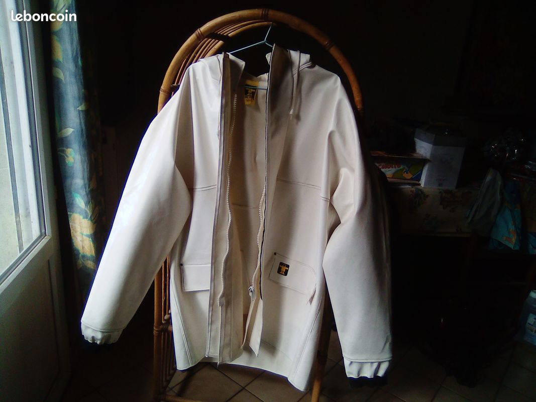 Jacket Vetement Guy Cotten Homme Manteau Homme Hiver Mono Material