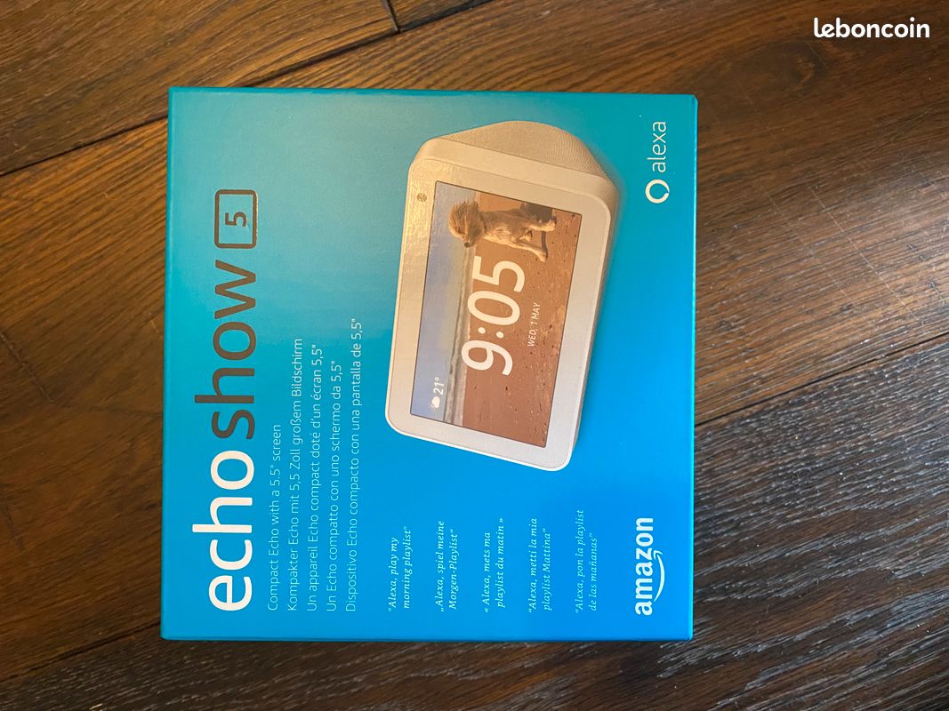 Enceinte Amazon Echo Show 5 avec Assistant Vocal (image 1)