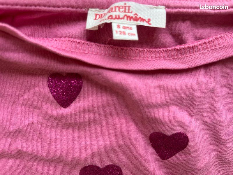 Quasi-neuf : T-shirt DPAM Du pareil au même enfant fille 8 ans (image 2)