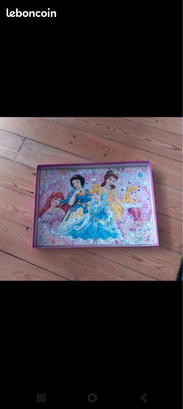 Jeux 3 en 1, puzzle et barbies princesses Disney (image 6)
