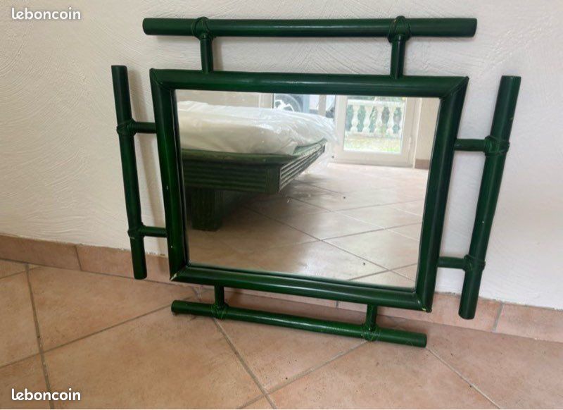 Lit, commode, table de chevet, miroir (image 6)
