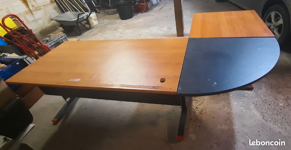 Grand bureau professionnel - bureau d'angle (image 2)