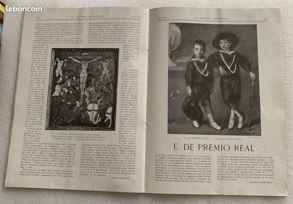 Le Gaulois artistique 32 1929, Art suédois, Tapisserie, P. W..., M. Paulme (image 5)