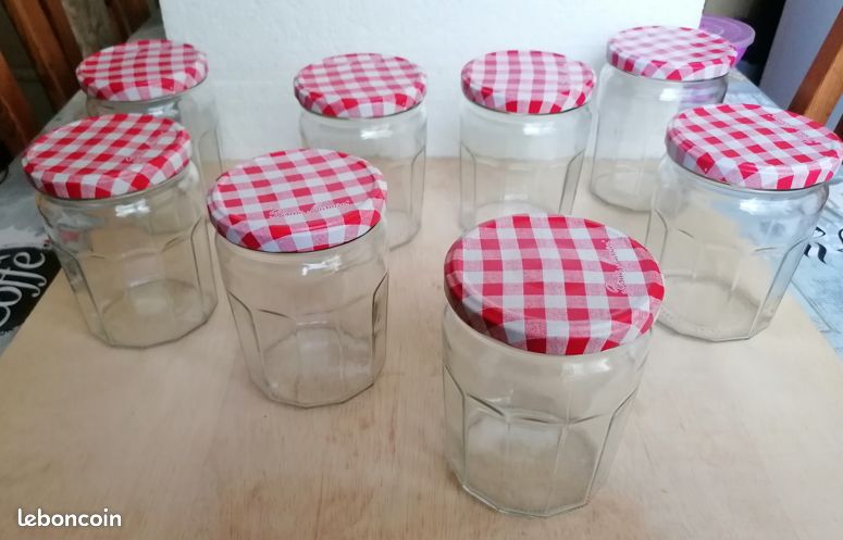 Lot de 8 pots vide pour confiture (image 3)