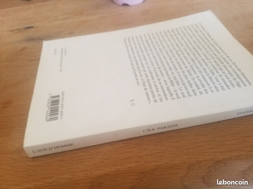 Livre Roman historique – L'Île Paradis – Eugenio Corti (image 3)