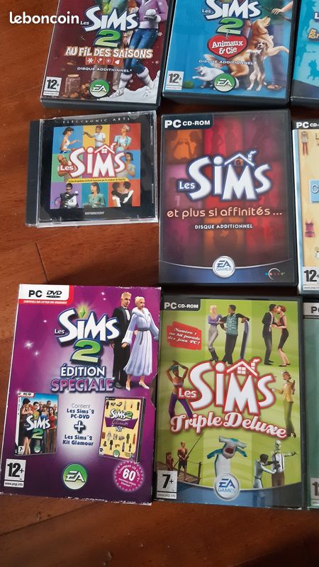Lot de 15 jeux Sims pour PC (image 3)