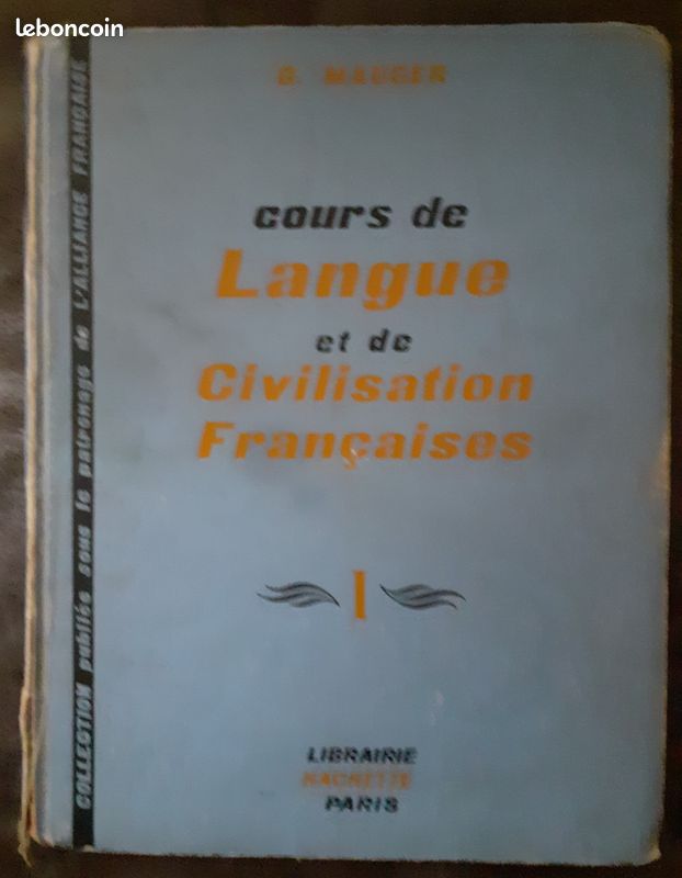 Livre cours de langue et de civilisation françaises (Nine06) (image 1)