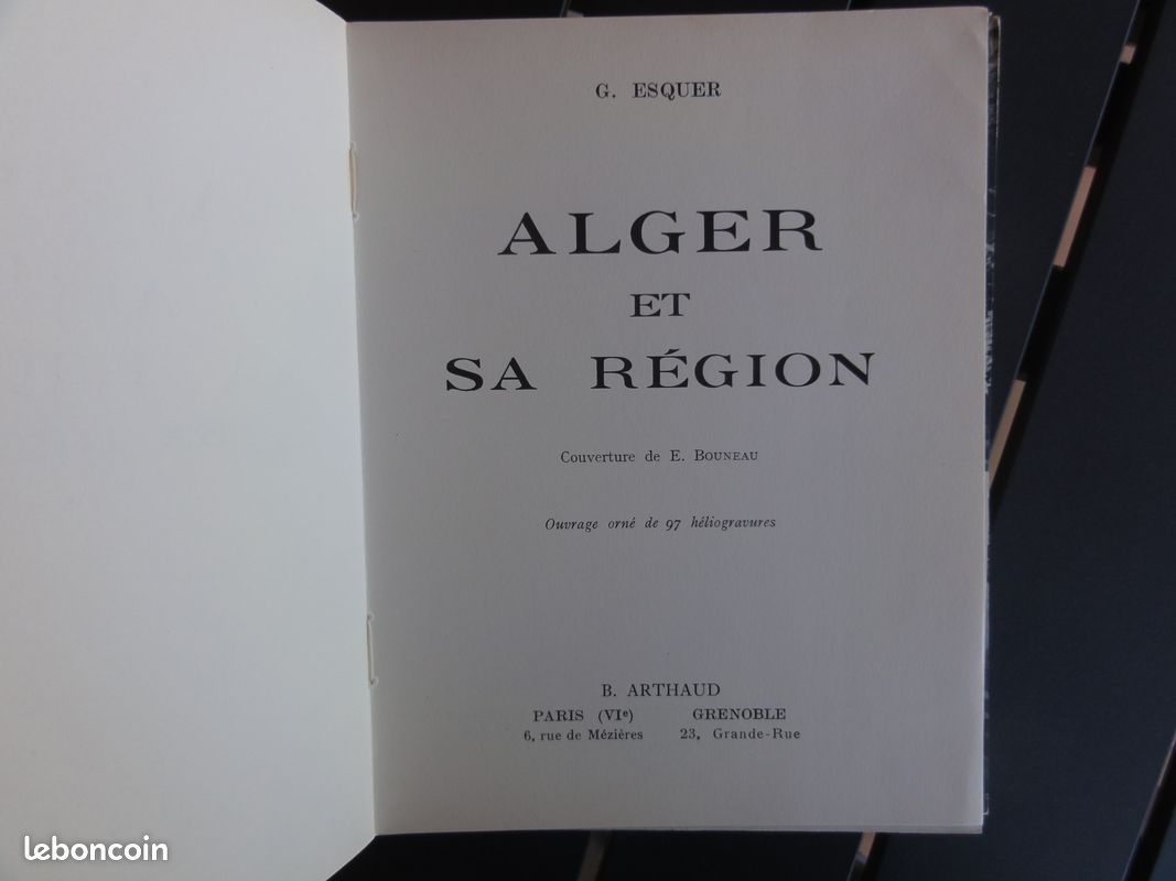 ALGERIE / Esquer / ARTHAUD (image 3)