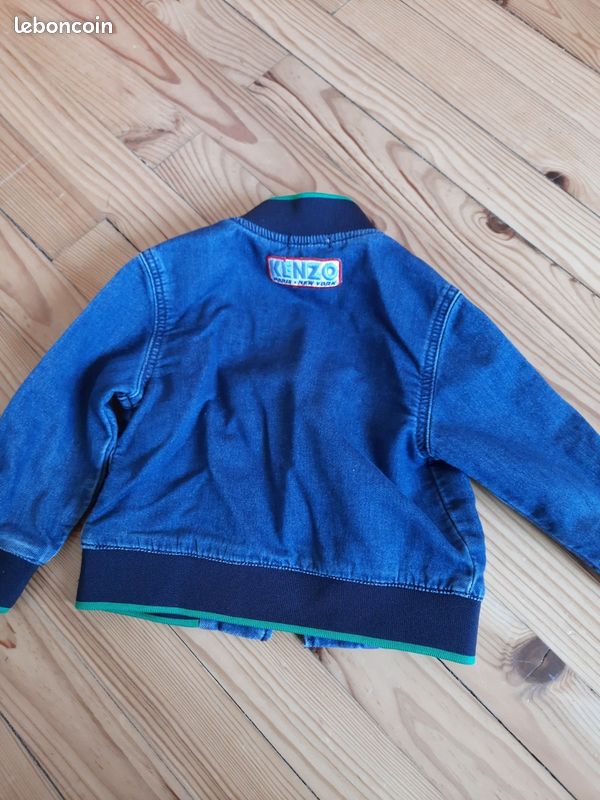 Blouson en jean Kenzo kids (image 1)