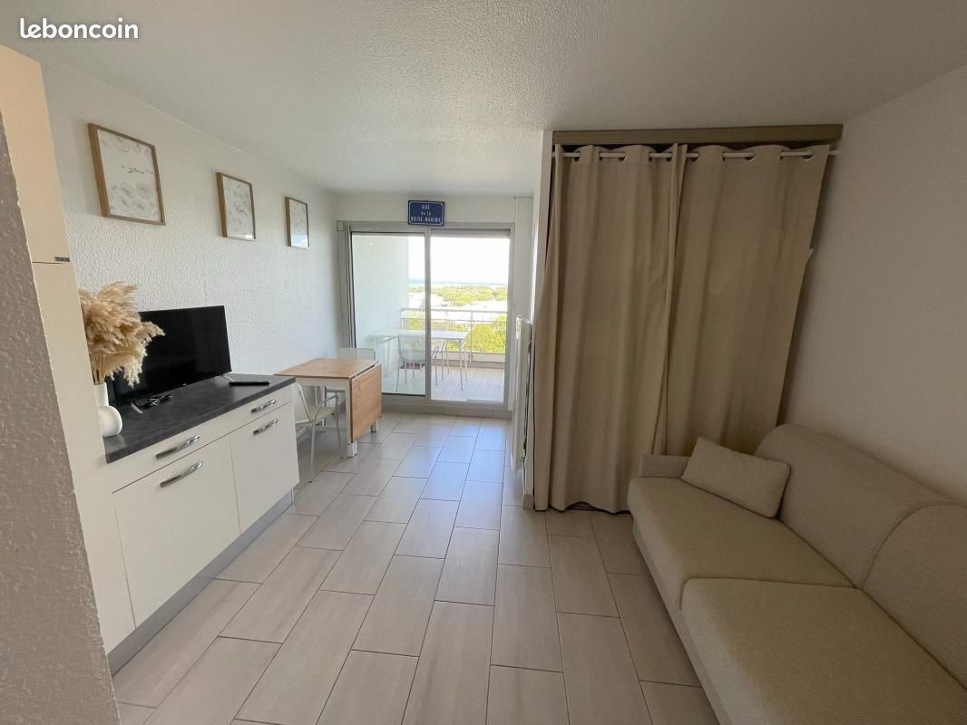 Appartement 1 pièce 23 m² · à La Grande-Motte · 23 m² · 580 €/mois