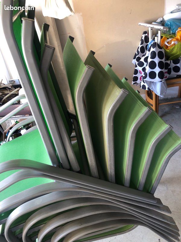 Lot de 8 fauteuils de jardin (image 5)