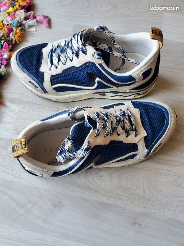 Basket Flame Flamme Sandro Trainers Baskets Flame Sandro Sandro