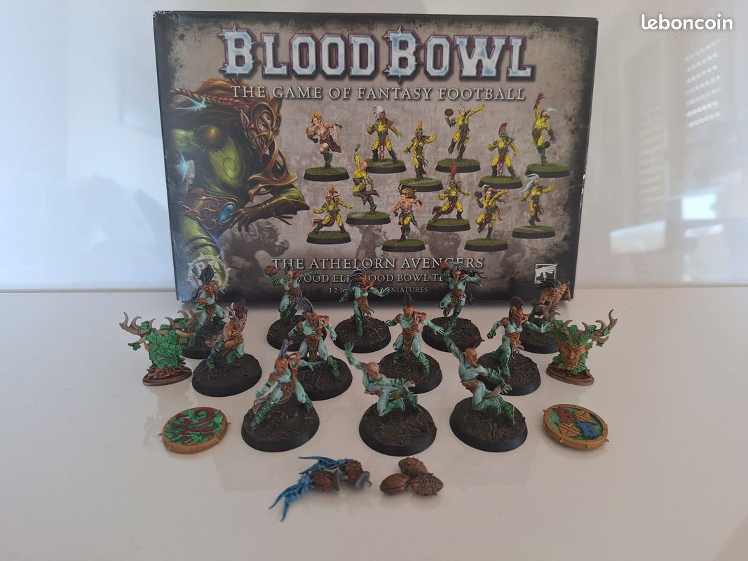 Blood Bowl - Équipe Elfes Sylvestres Athelorn Avengers - Figurines Pour Jeu De Plateau - Games Workshop - À Assembler Et Peindre