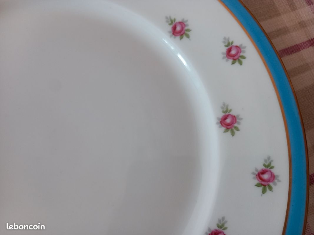 Assiettes porcelaine de Limoges (image 3)