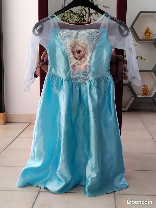 Disney Store Habits Reine Des Neiges Frozen Robe Reine Des Neiges