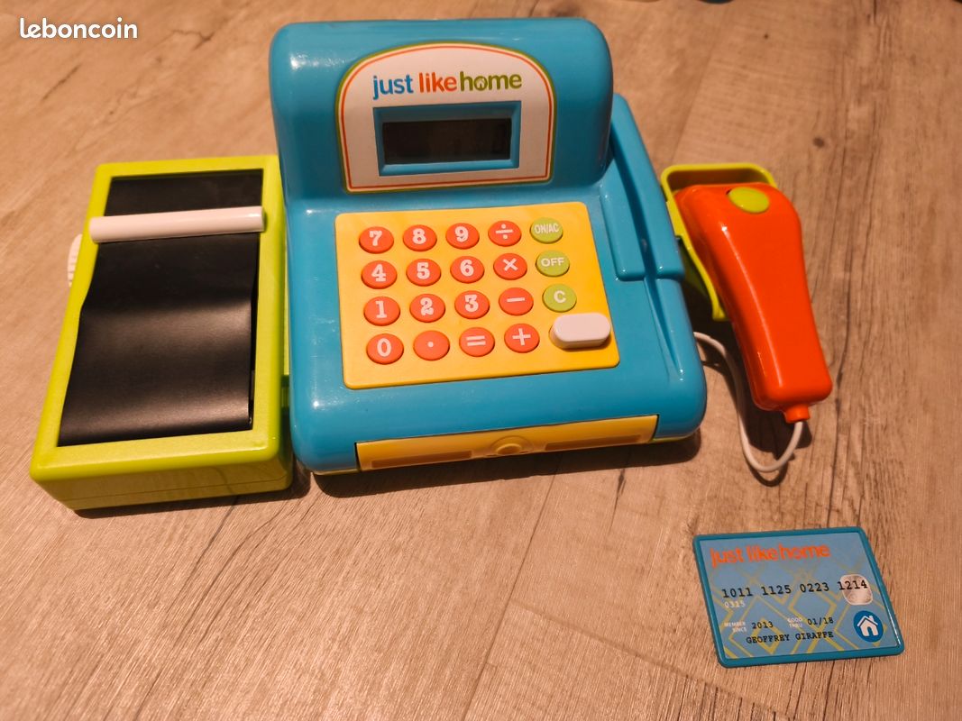 Caisse enregistreuse avec scanner et monnaie (image 5)