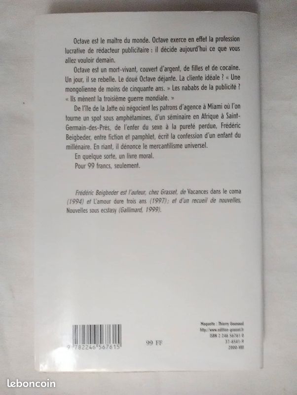 99francs – Frédéric Beigbeder (image 3)