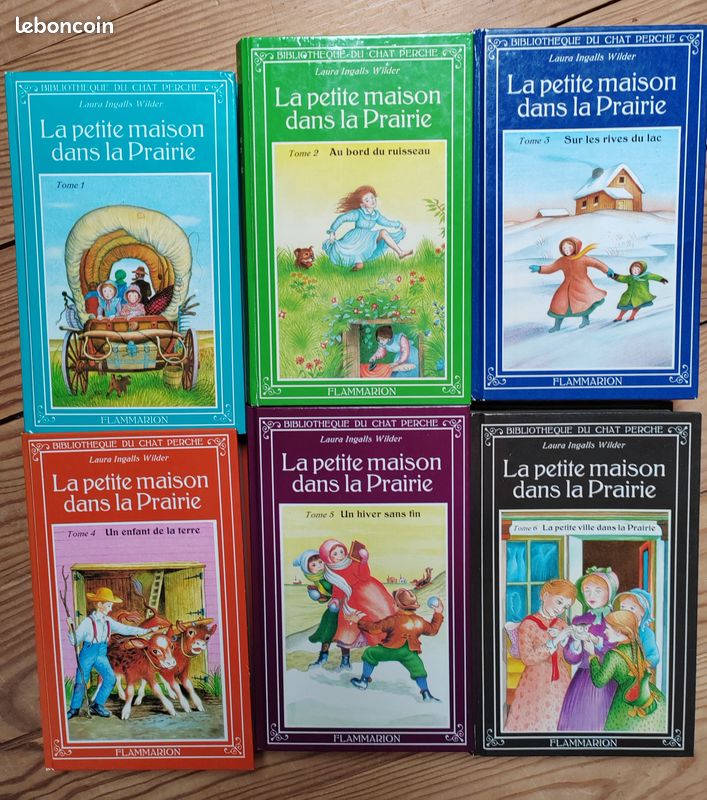 LOT 6 Livres La petite maison dans la prairie (image 1)
