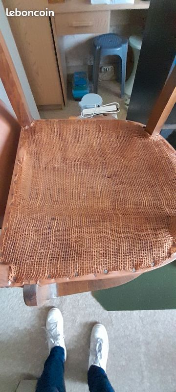 Lot de 2 chaises simili cuir (image 12)