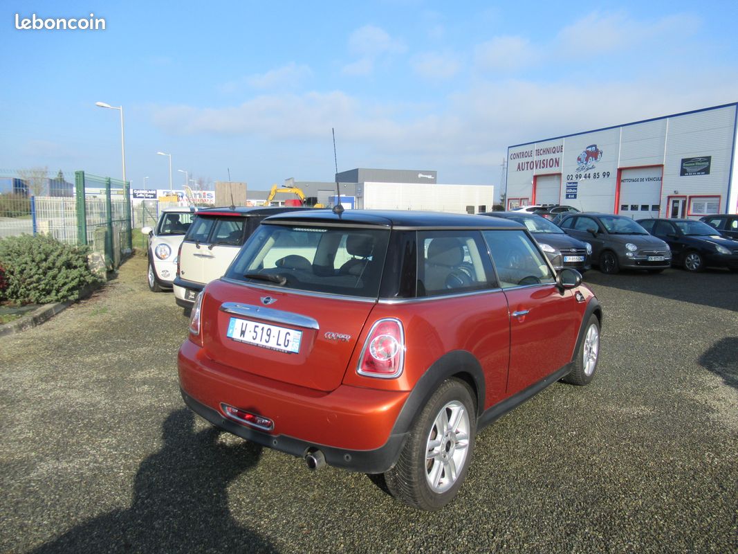 Superbe mini cooper 1.6l 122cv ba faible kms (image 4)