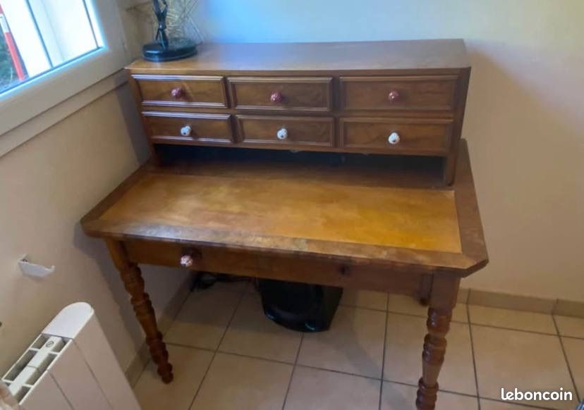 Bureau secrétaire vintage (image 2)