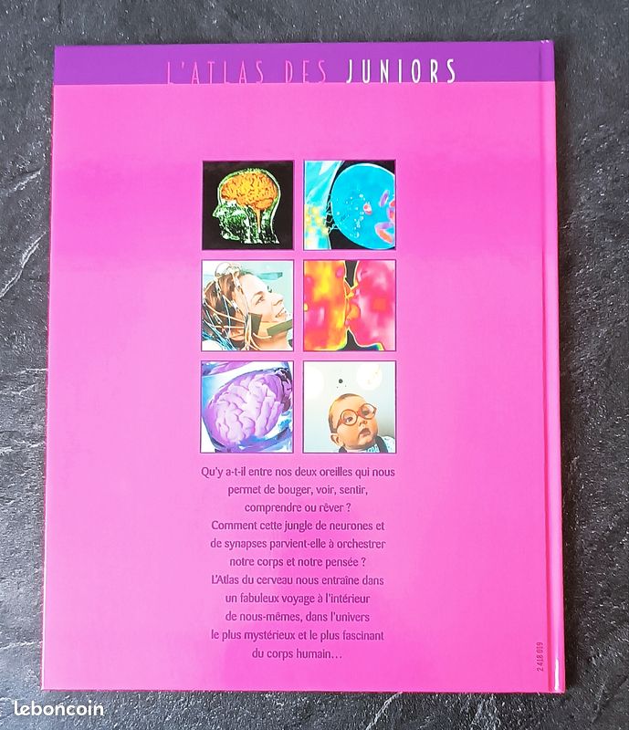 Livre Atlas des juniors le cerveau - Édition Atlas Jeunesse (image 2)