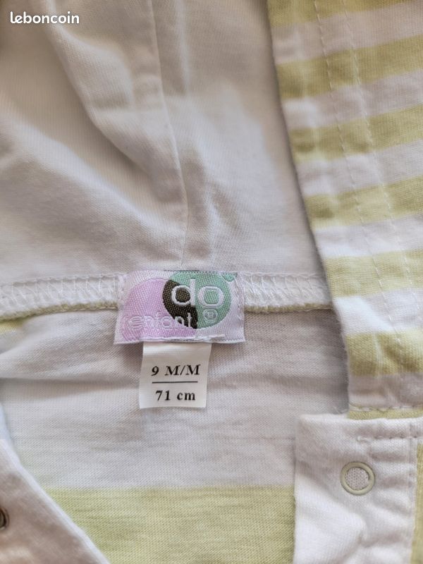 đ¶ Ensemble de 3 VĂȘtements BĂ©bĂ© Mixtes (9 Mois) - Ătat Impeccable đđ°đ (image 5)