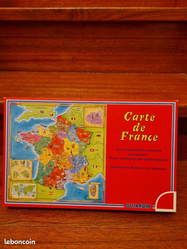 1878 ANCIEN CARTE France En Département Vendee Indre Cher Loiret