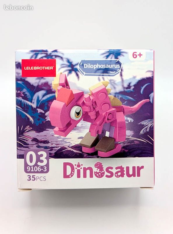 Sachet scellé Dinosaure Dilophosaurus 9106-3 (image 1)