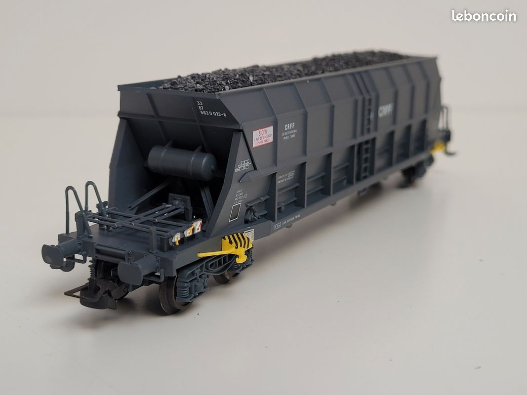 Wagon Trémie Electrotren – SEMAT CARFE – Échelle HO (état Neuf)