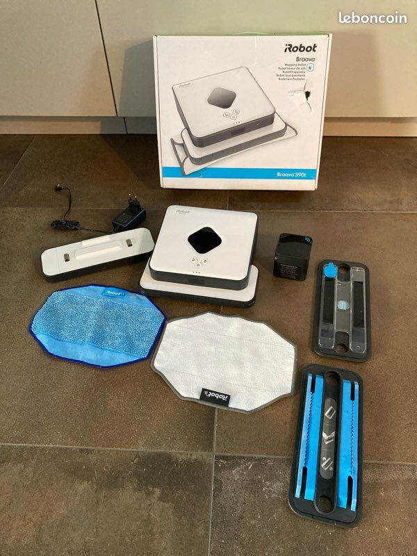 Robot Laveur Braava Irobot 390t Robot Laveur De Sol IRobot Braava