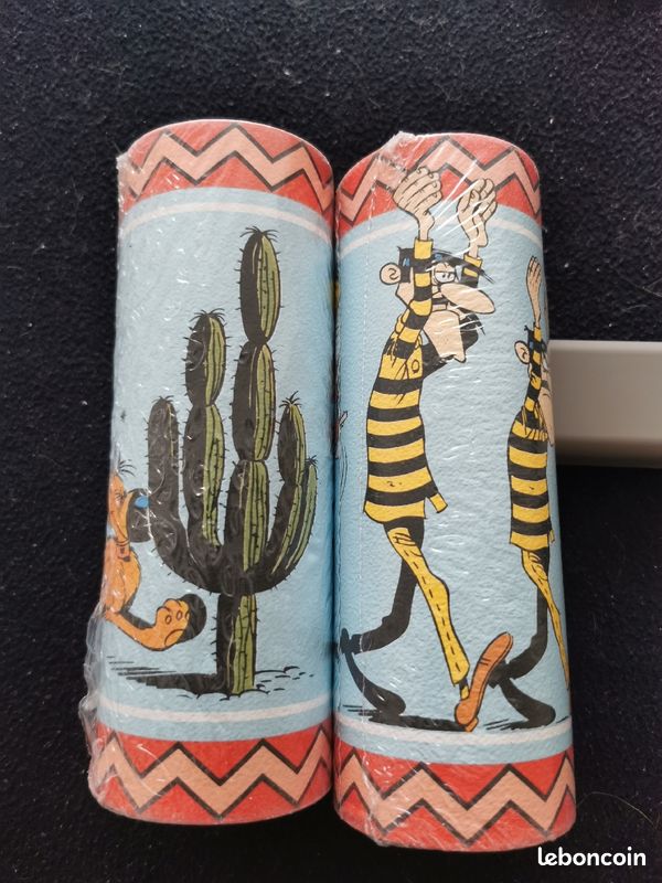 Frise papier peint Lucky Luke vintage année 1995 (image 1)